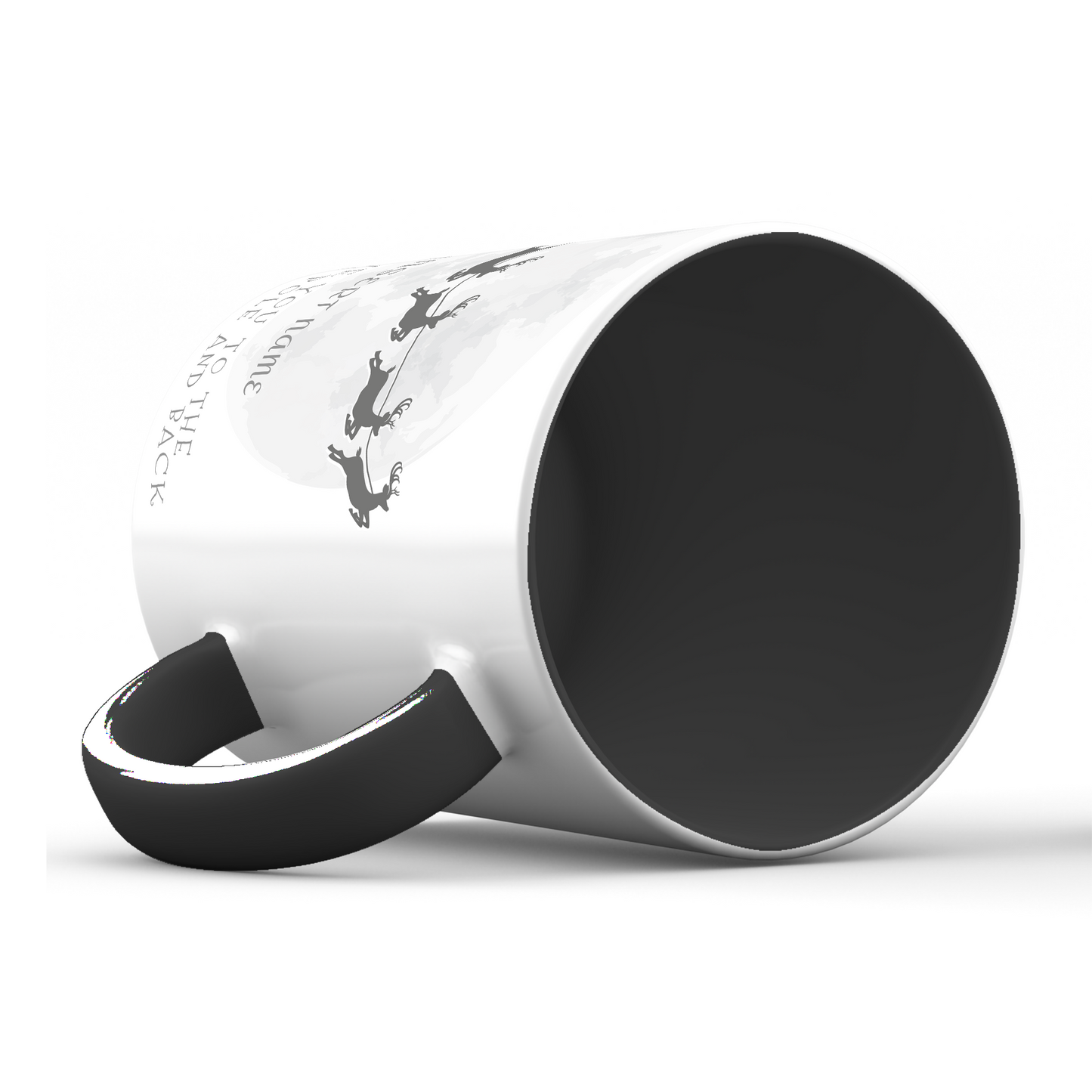 I Love You To The North Pole and Back Personalized Christmas Mug