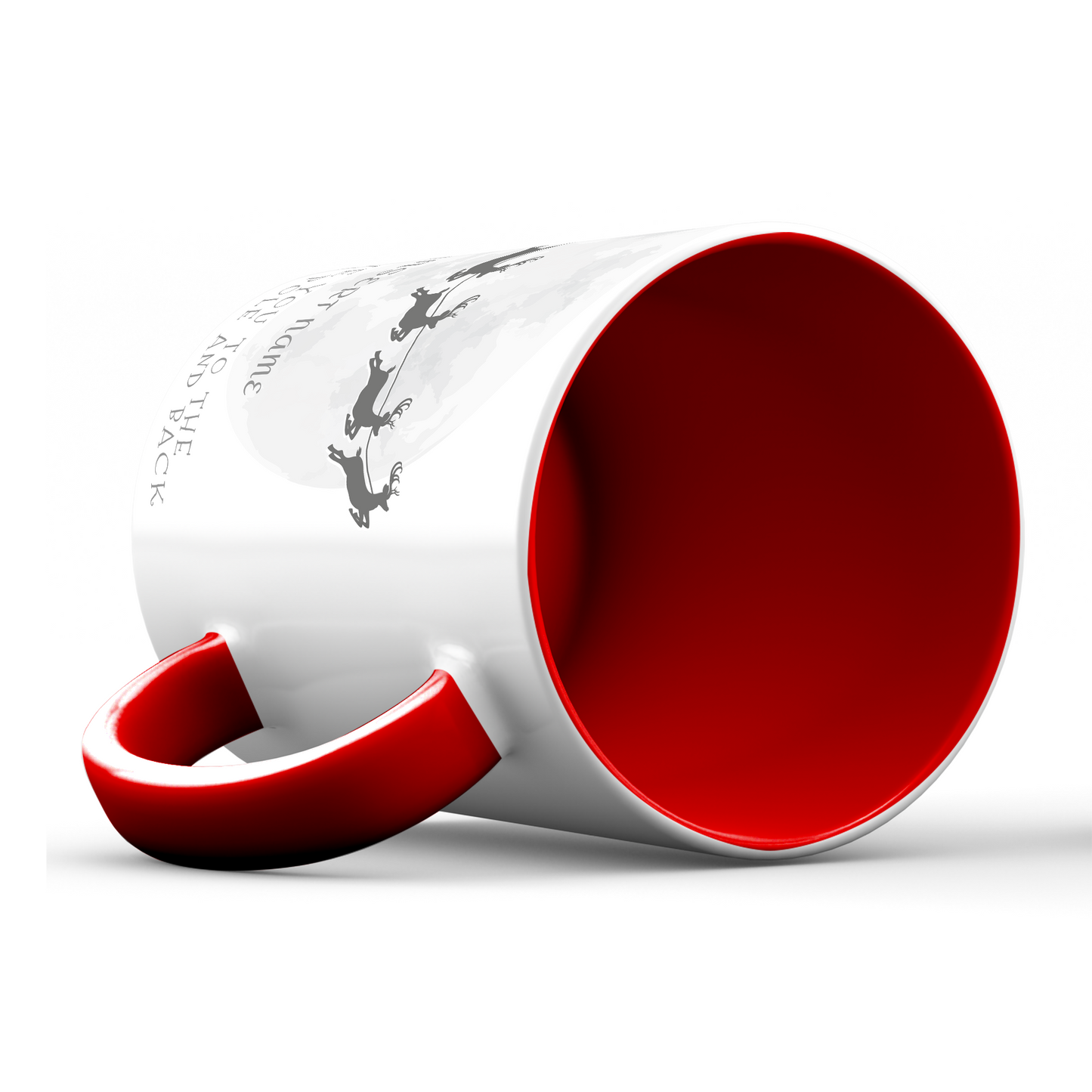 I Love You To The North Pole and Back Personalized Christmas Mug