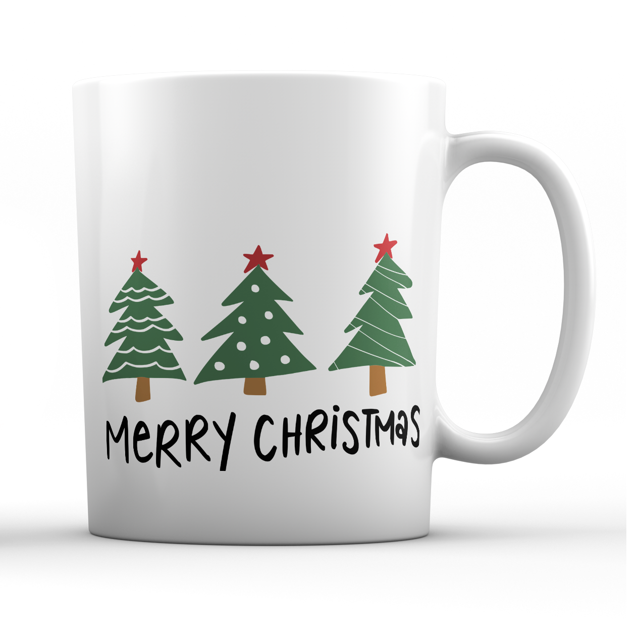 Merry Christmas Trees Mug