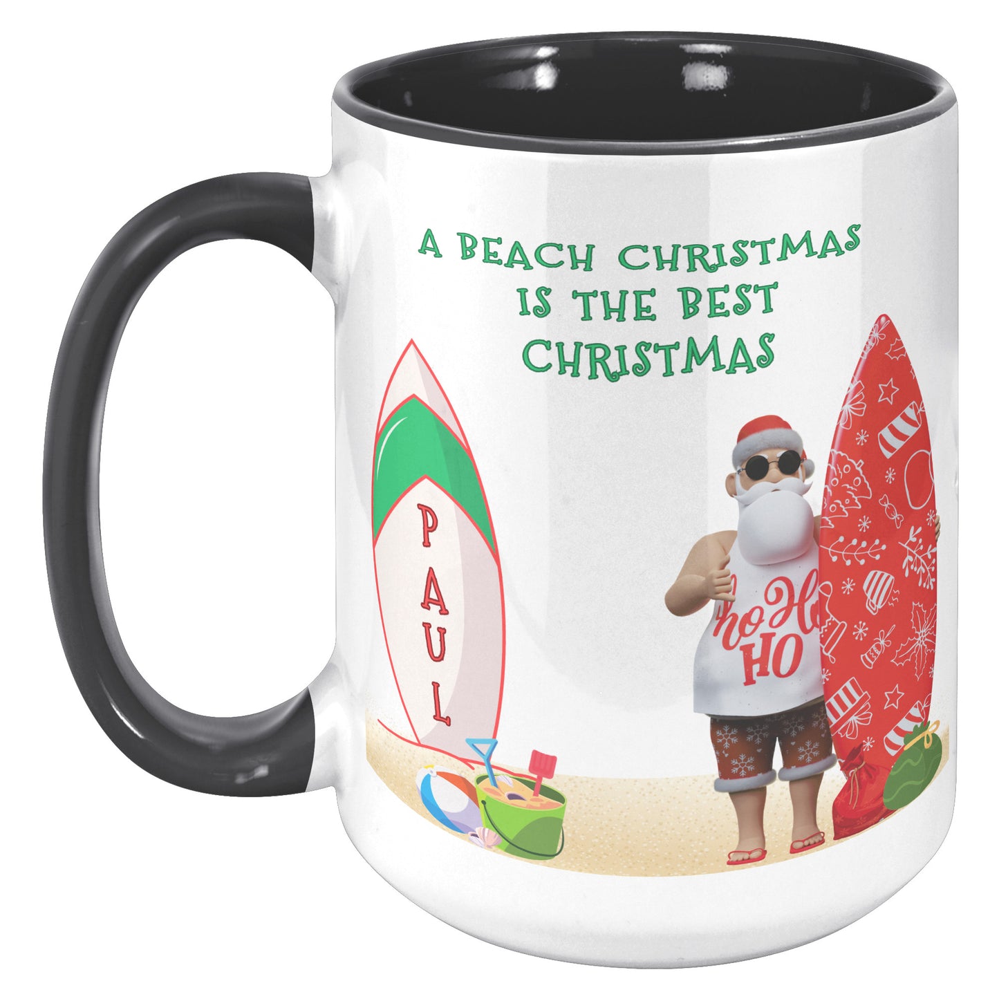 A Beach Christmas Is the Best Christmas Mug