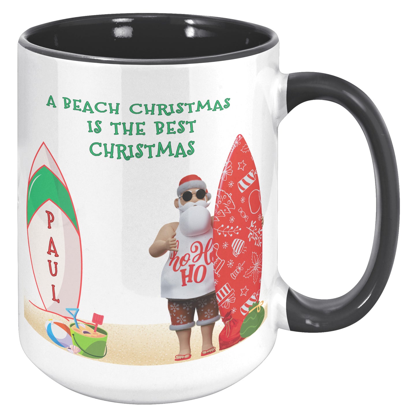A Beach Christmas Is the Best Christmas Mug