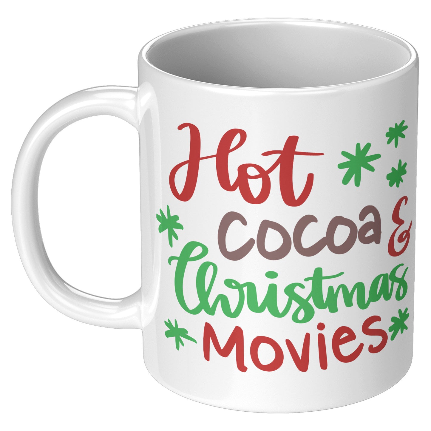 Hot Coca and Christmas Movies Holiday Mug