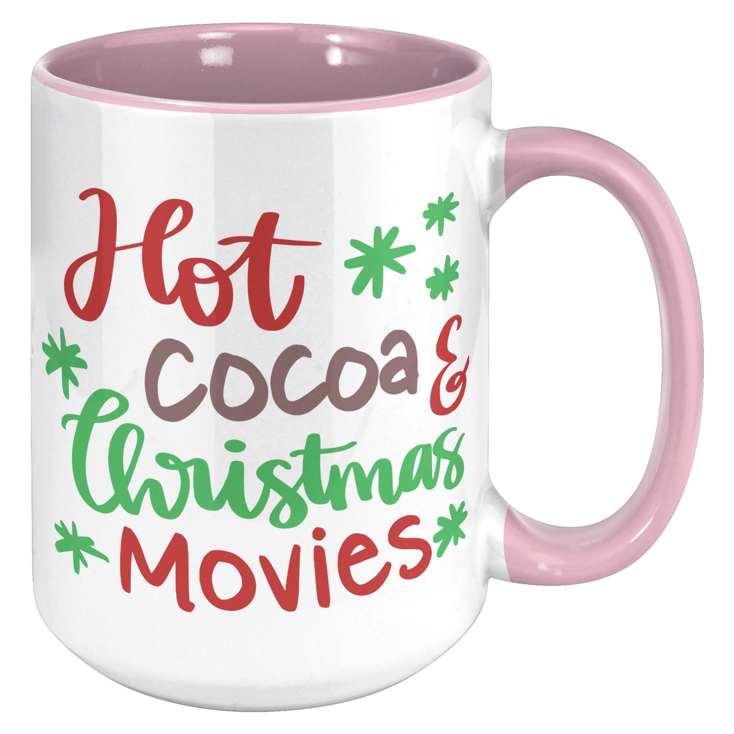 Hot Coca and Christmas Movies Holiday Mug