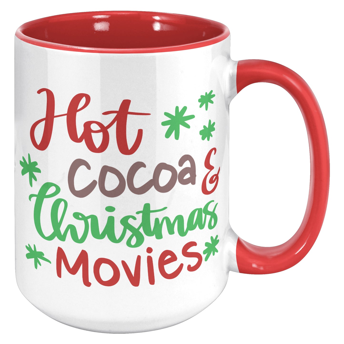Hot Coca and Christmas Movies Holiday Mug