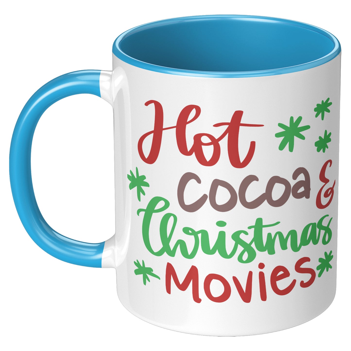 Hot Coca and Christmas Movies Holiday Mug