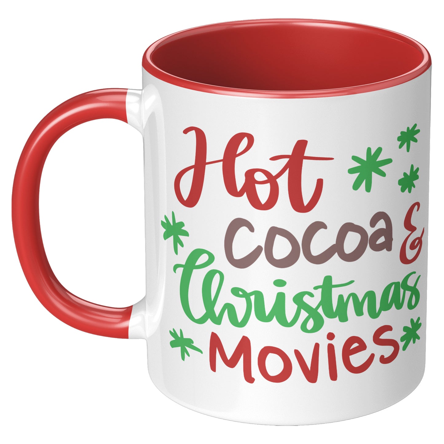 Hot Coca and Christmas Movies Holiday Mug