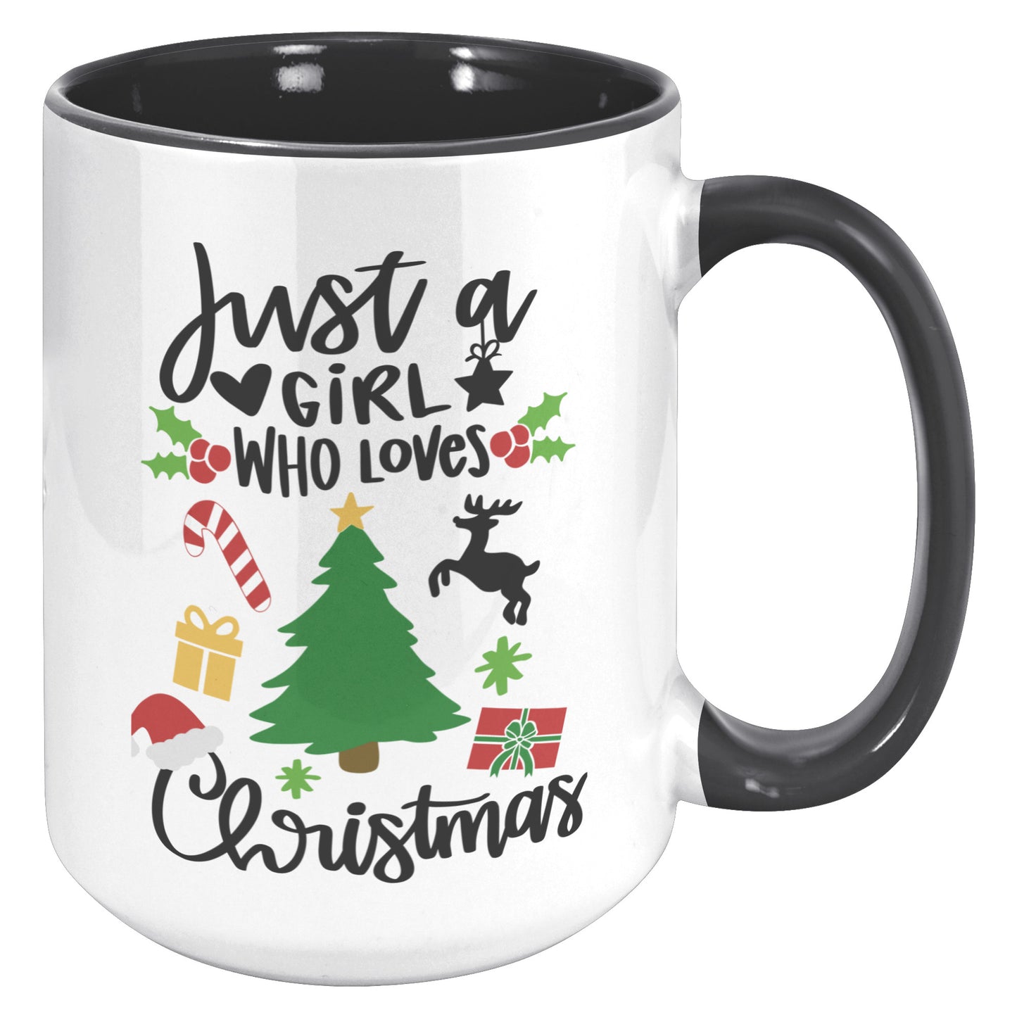 Just a Girl Who Loves Christmas Mug