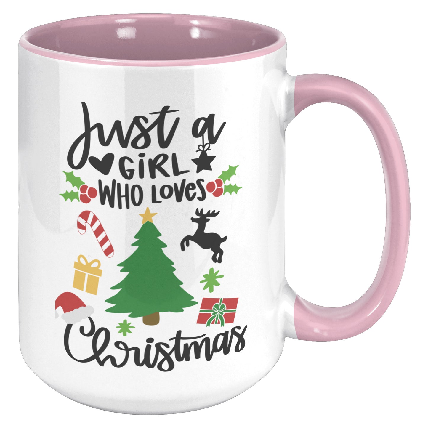 Just a Girl Who Loves Christmas Mug