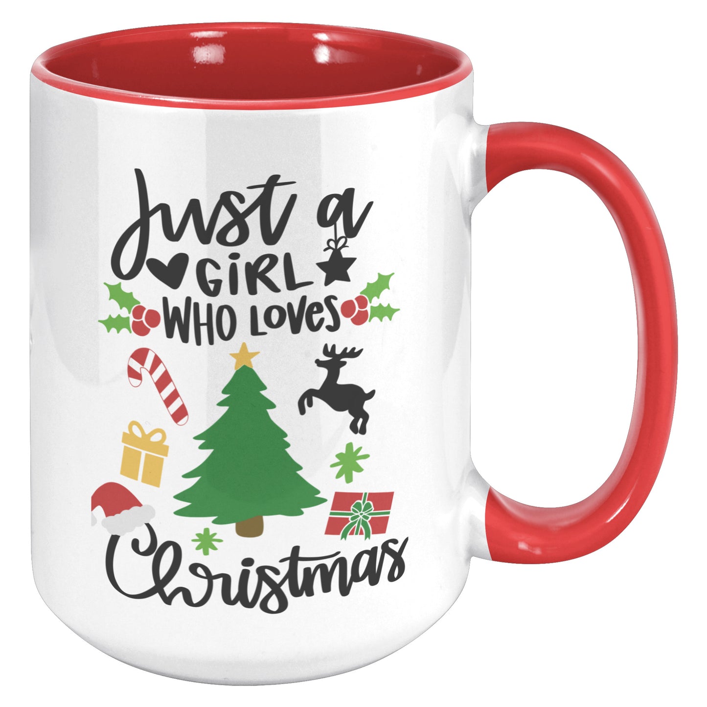 Just a Girl Who Loves Christmas Mug