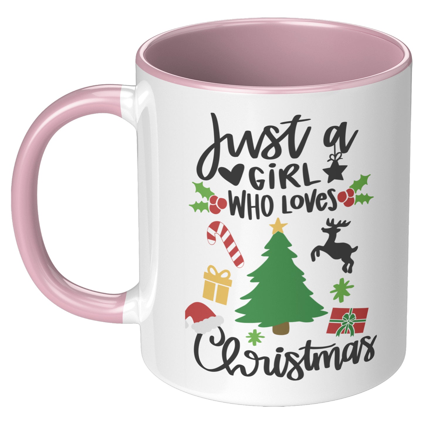 Just a Girl Who Loves Christmas Mug