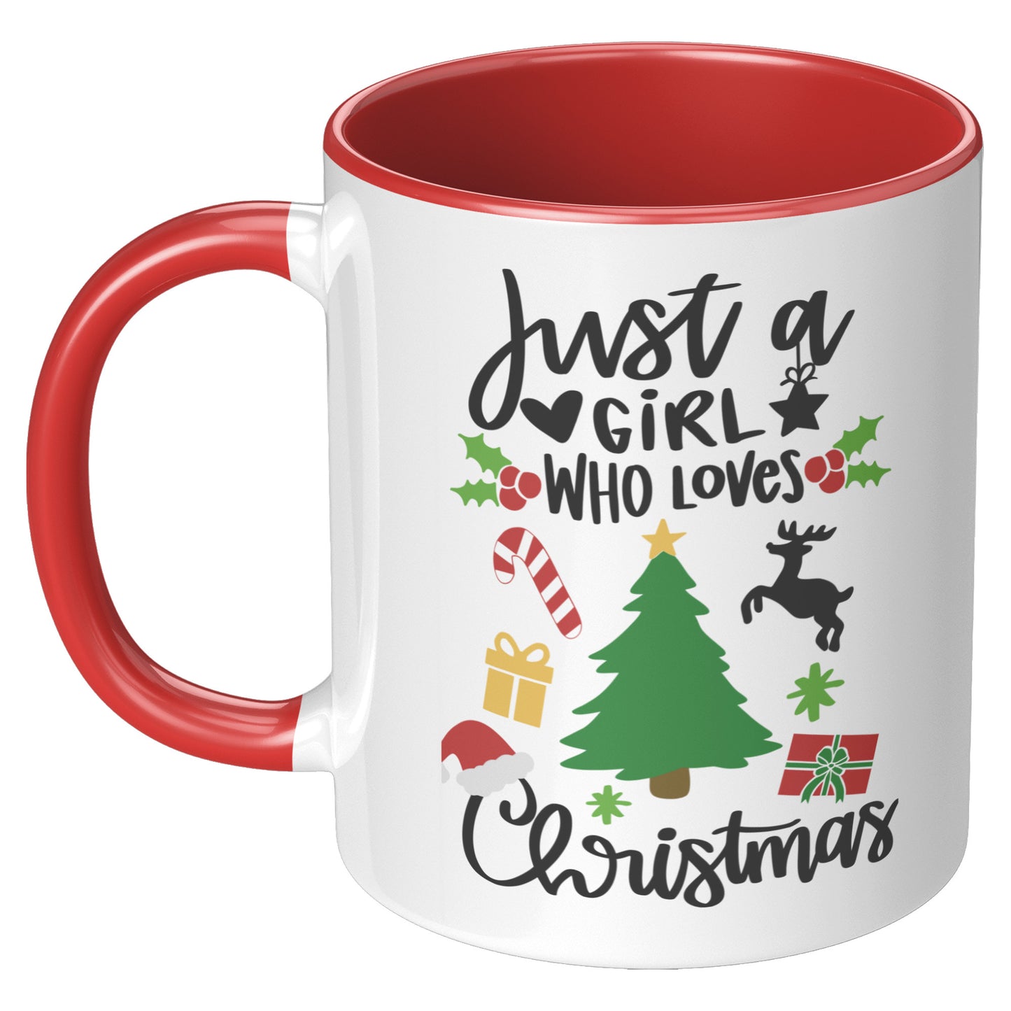 Just a Girl Who Loves Christmas Mug