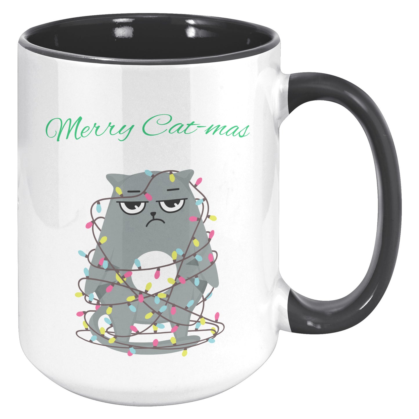 Merry Cat-Mas Holiday Mug