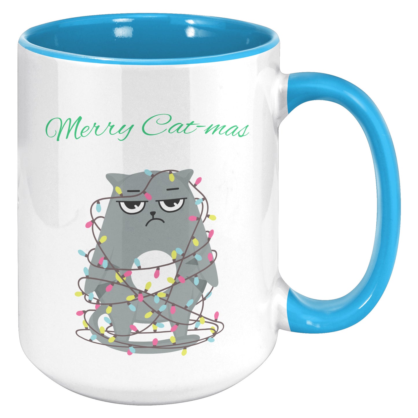Merry Cat-Mas Holiday Mug