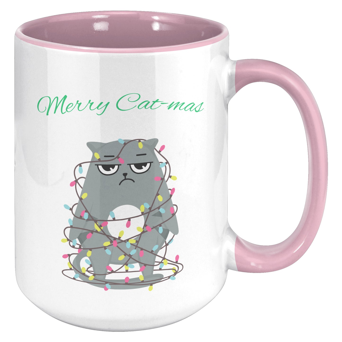 Merry Cat-Mas Holiday Mug