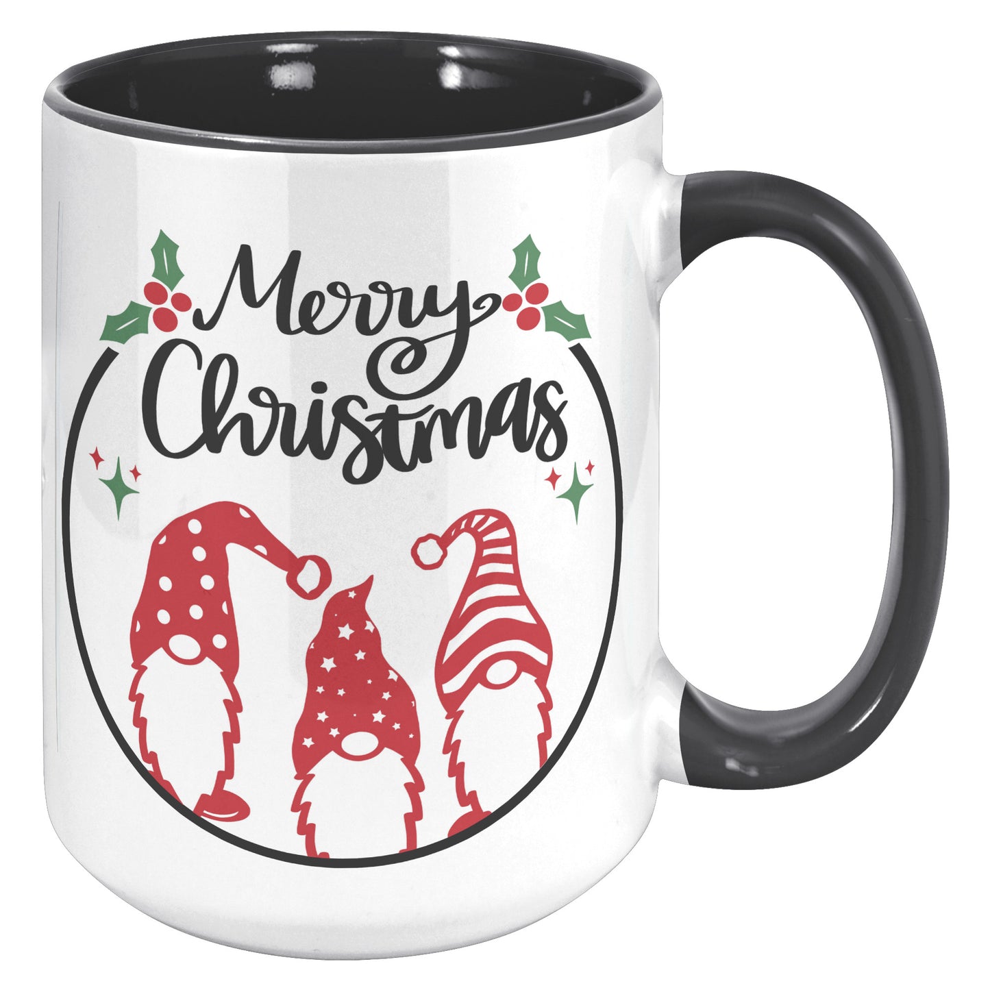 Merry Christmas Gnomes Holiday Mug