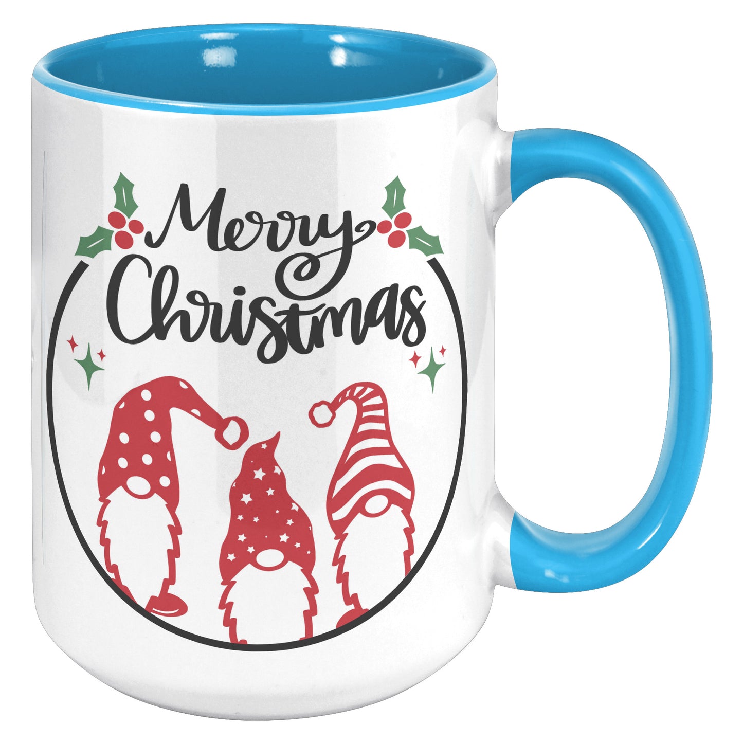 Merry Christmas Gnomes Holiday Mug