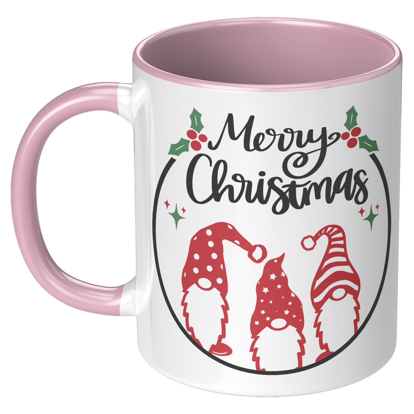 Merry Christmas Gnomes Holiday Mug