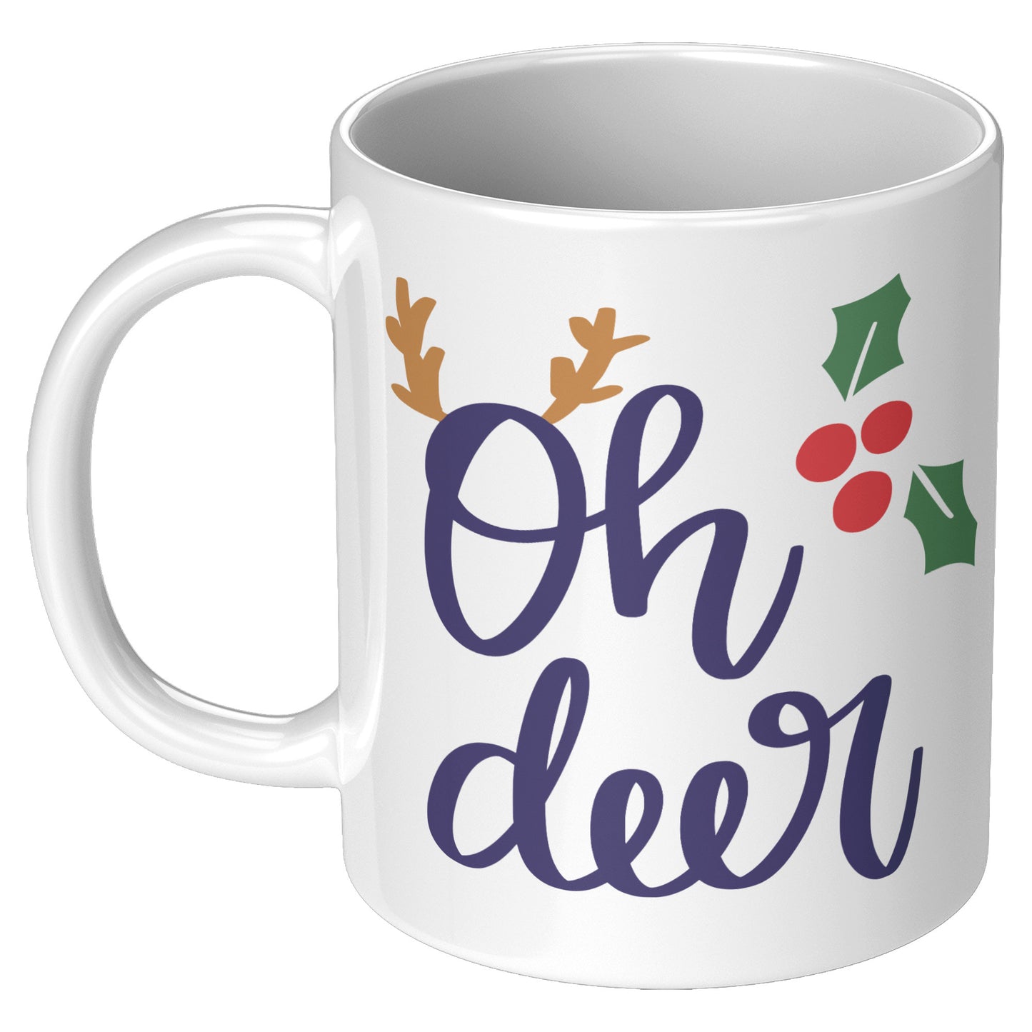 Oh Deer Holiday Mug