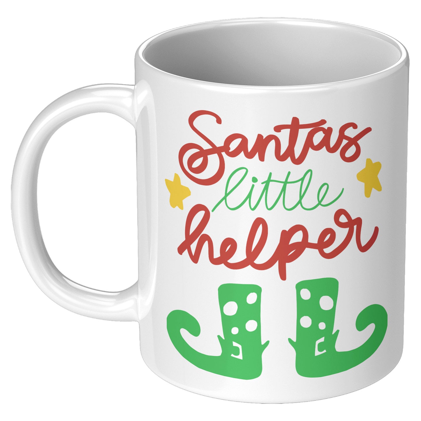 Santa's Little Helper Holiday Mug