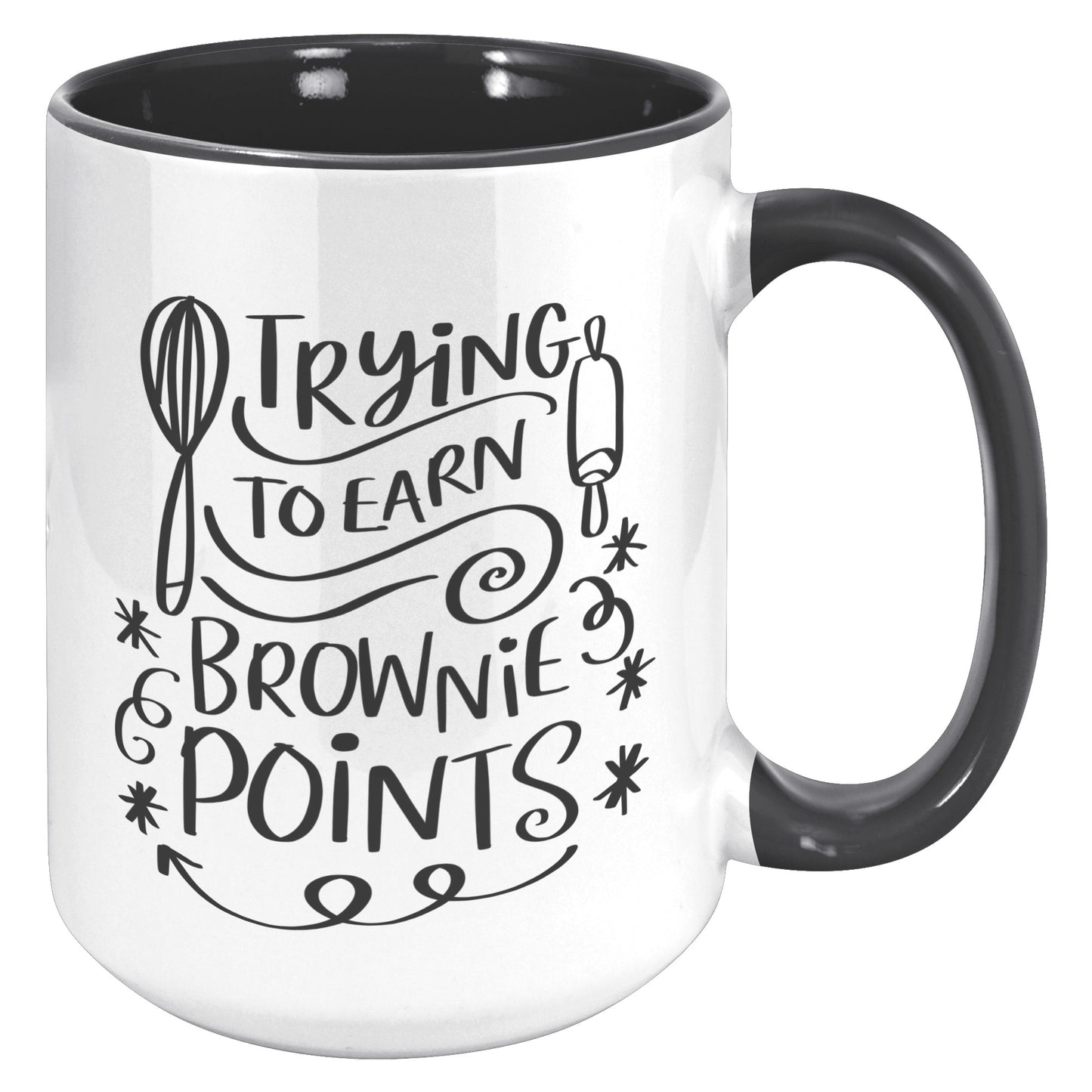 Trying to Earn Brownie Points Holiday Mug