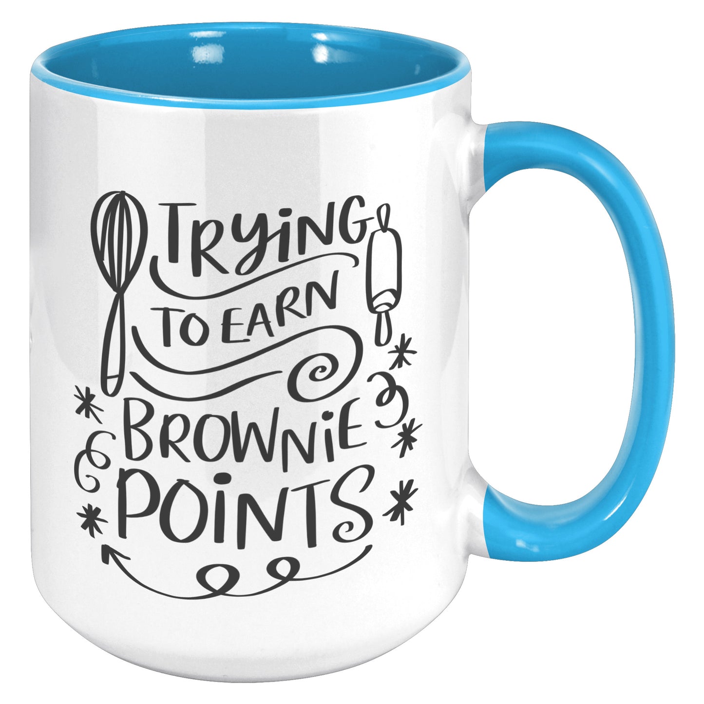 Trying to Earn Brownie Points Holiday Mug