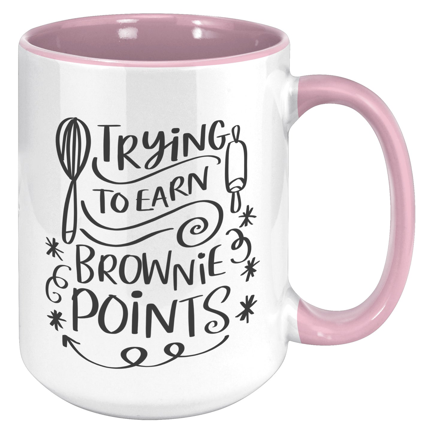 Trying to Earn Brownie Points Holiday Mug