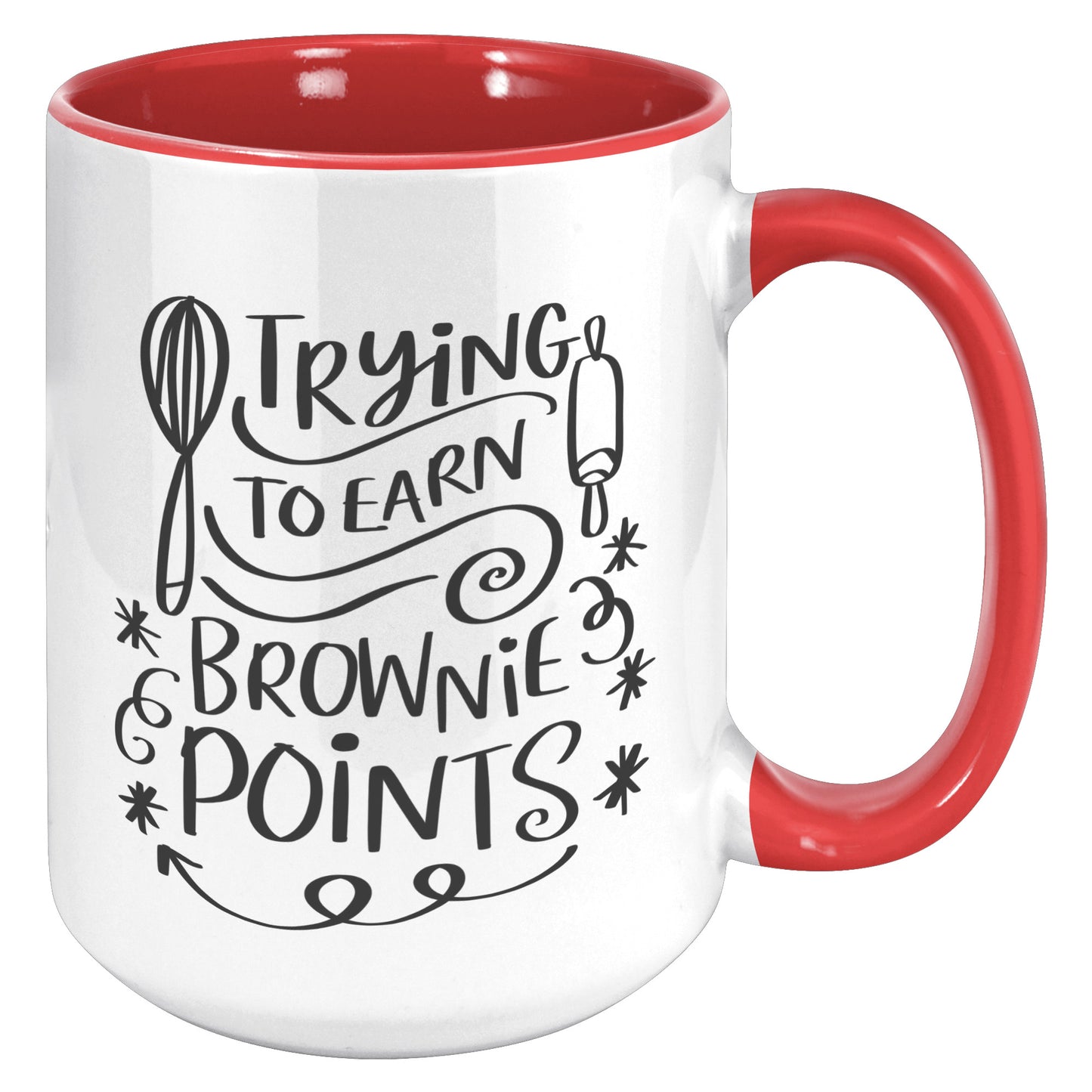 Trying to Earn Brownie Points Holiday Mug