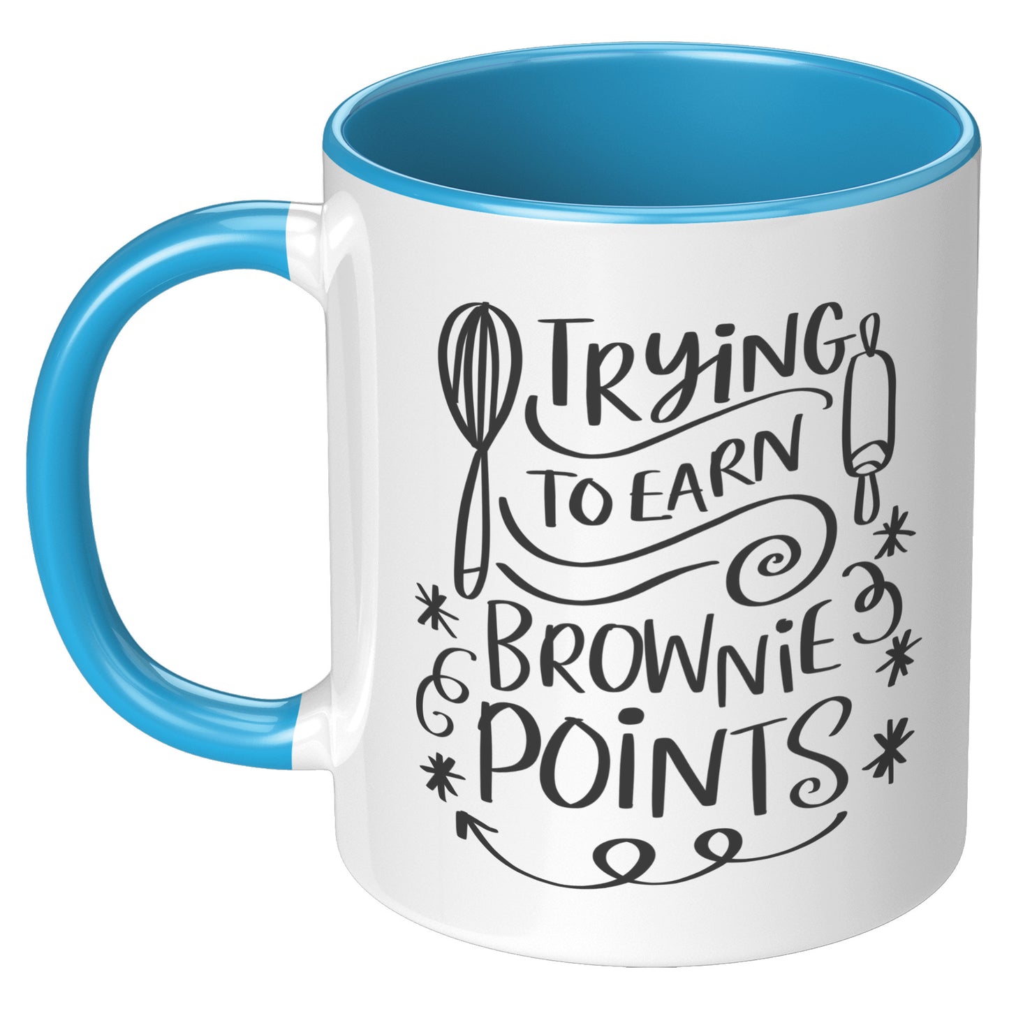 Trying to Earn Brownie Points Holiday Mug