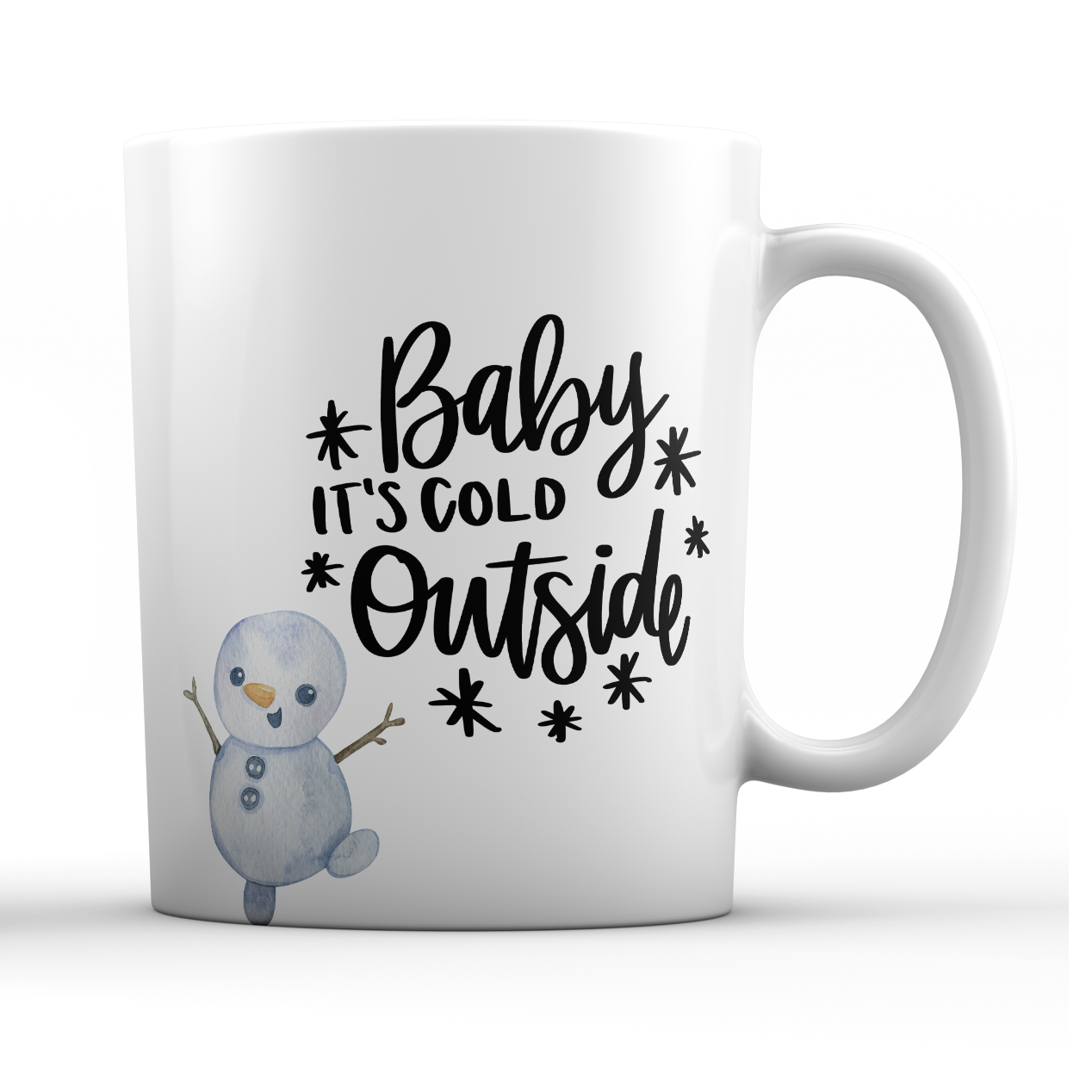 Baby its Cold Outside Snowmen Mug