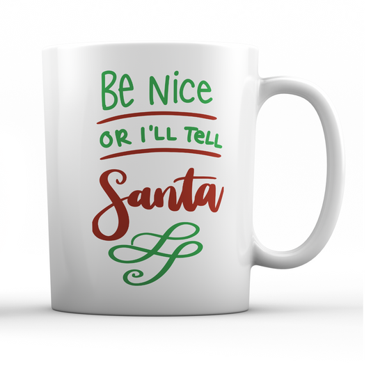 Be Nice Tell Santa