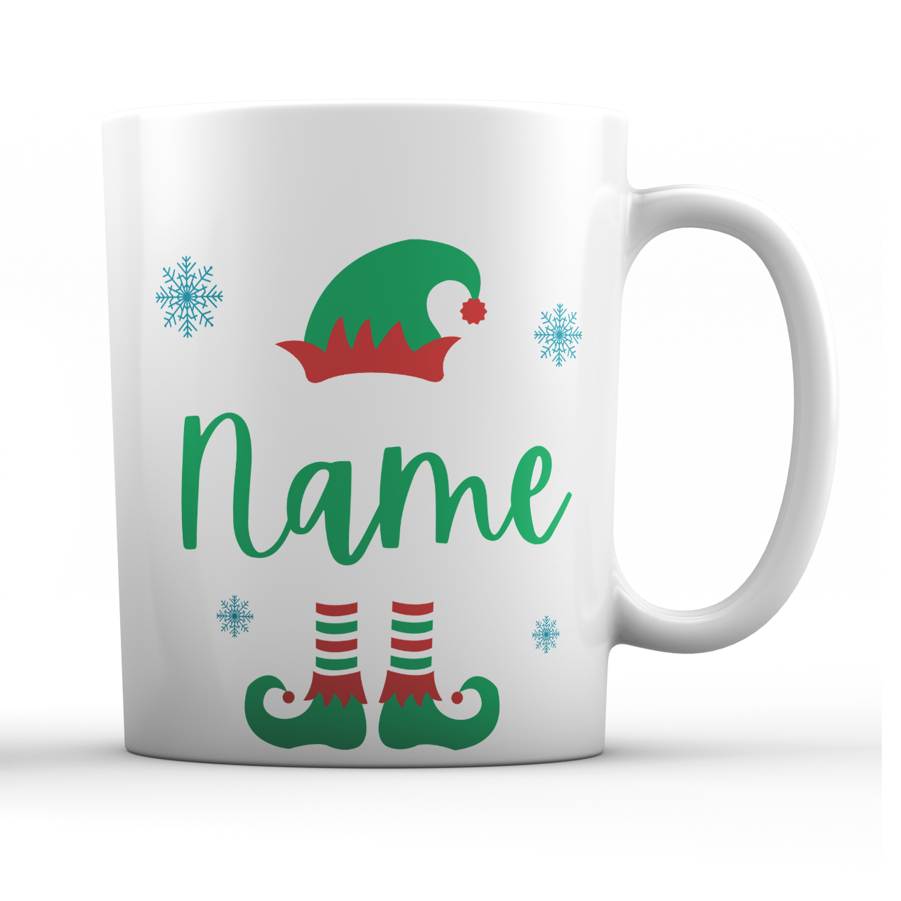 Elf Personalized Christmas Mug